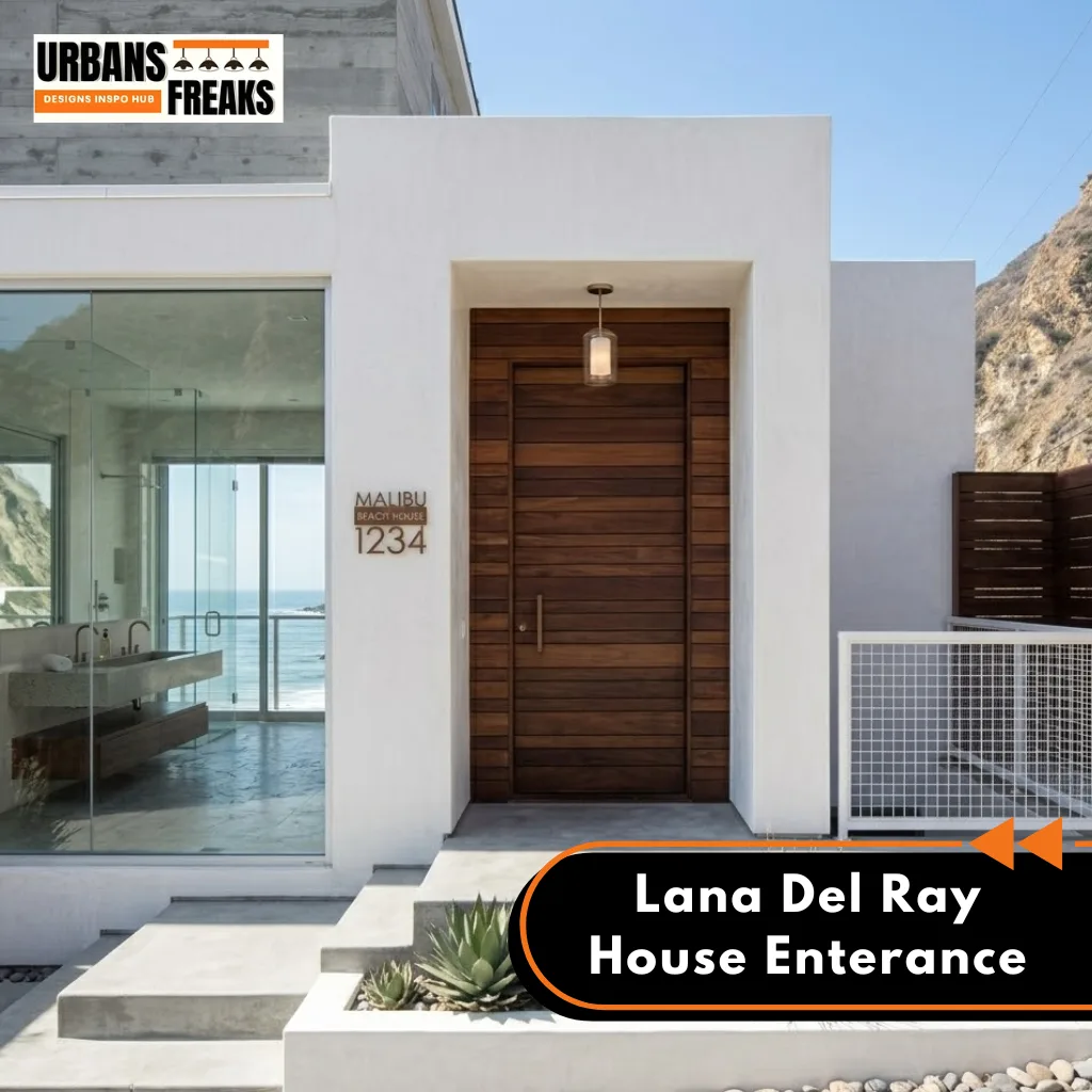 Lana Del Rey House enterance
