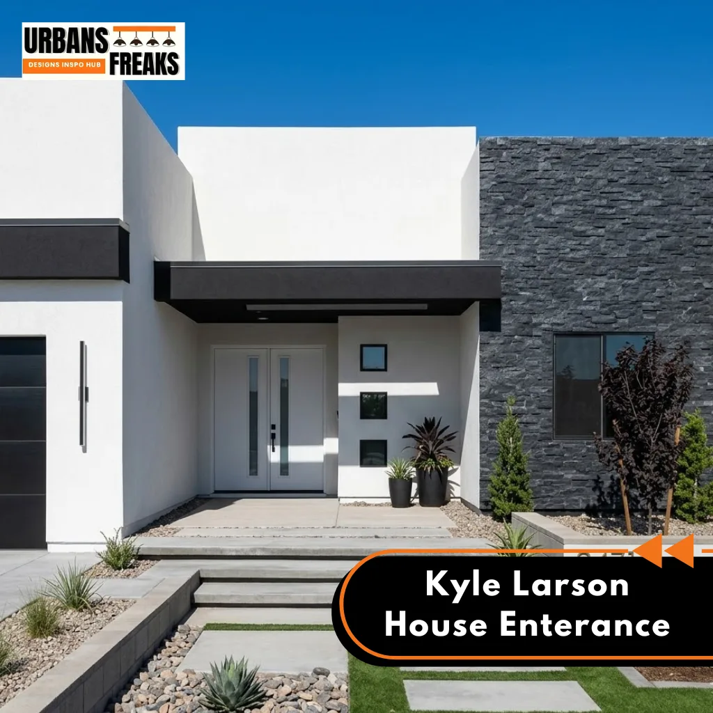 Kyle Larson Home: enterance