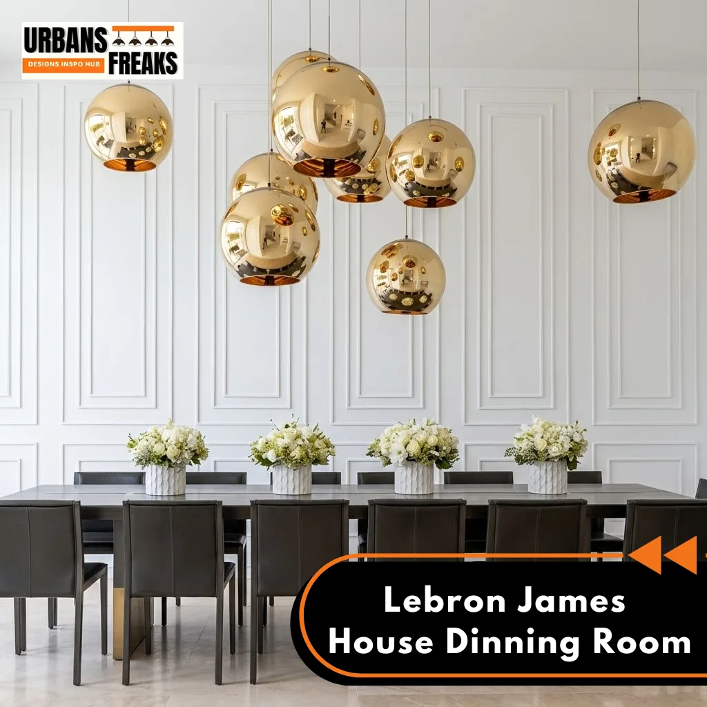 LeBron James House dinning room