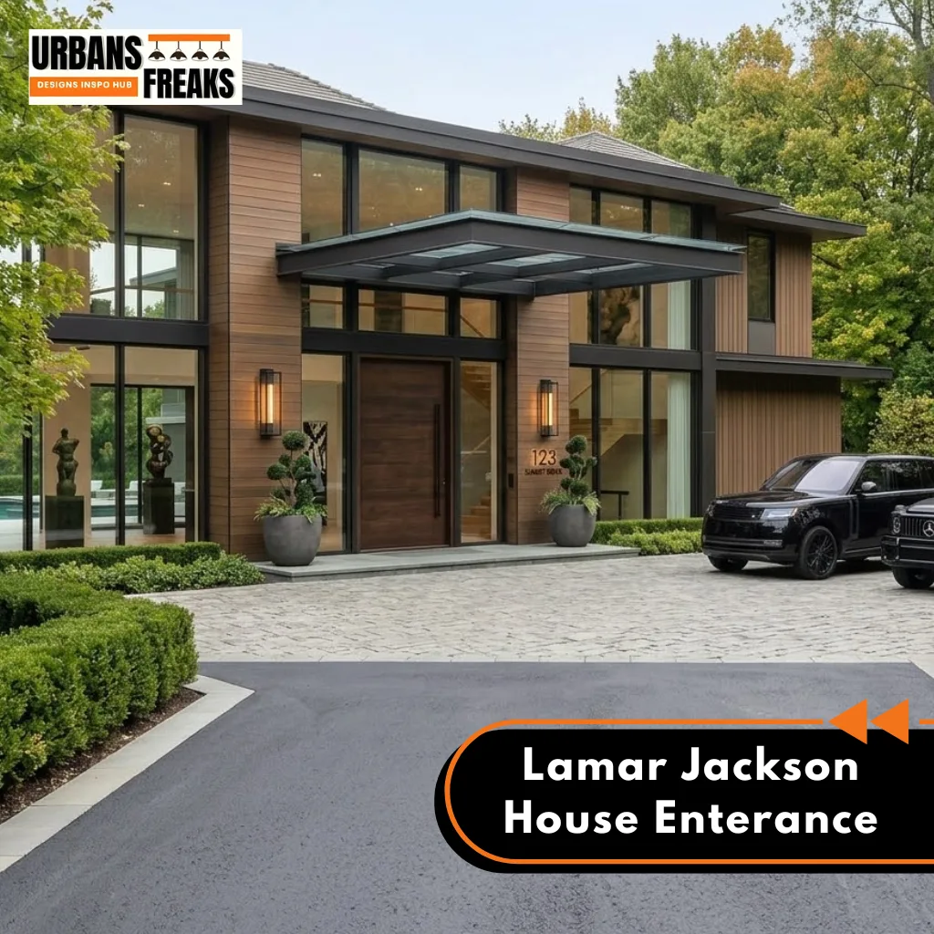 Lamar Jackson House enterance