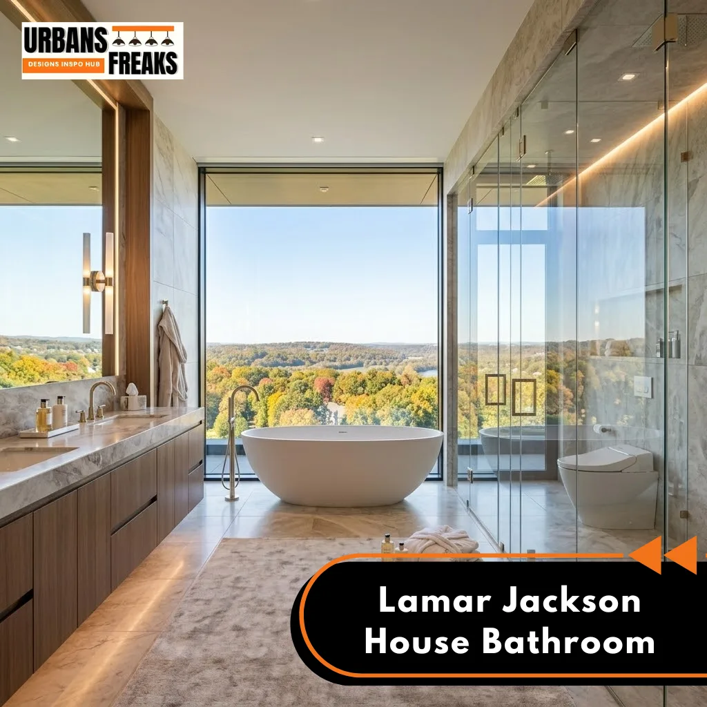 Lamar Jackson House bathroom