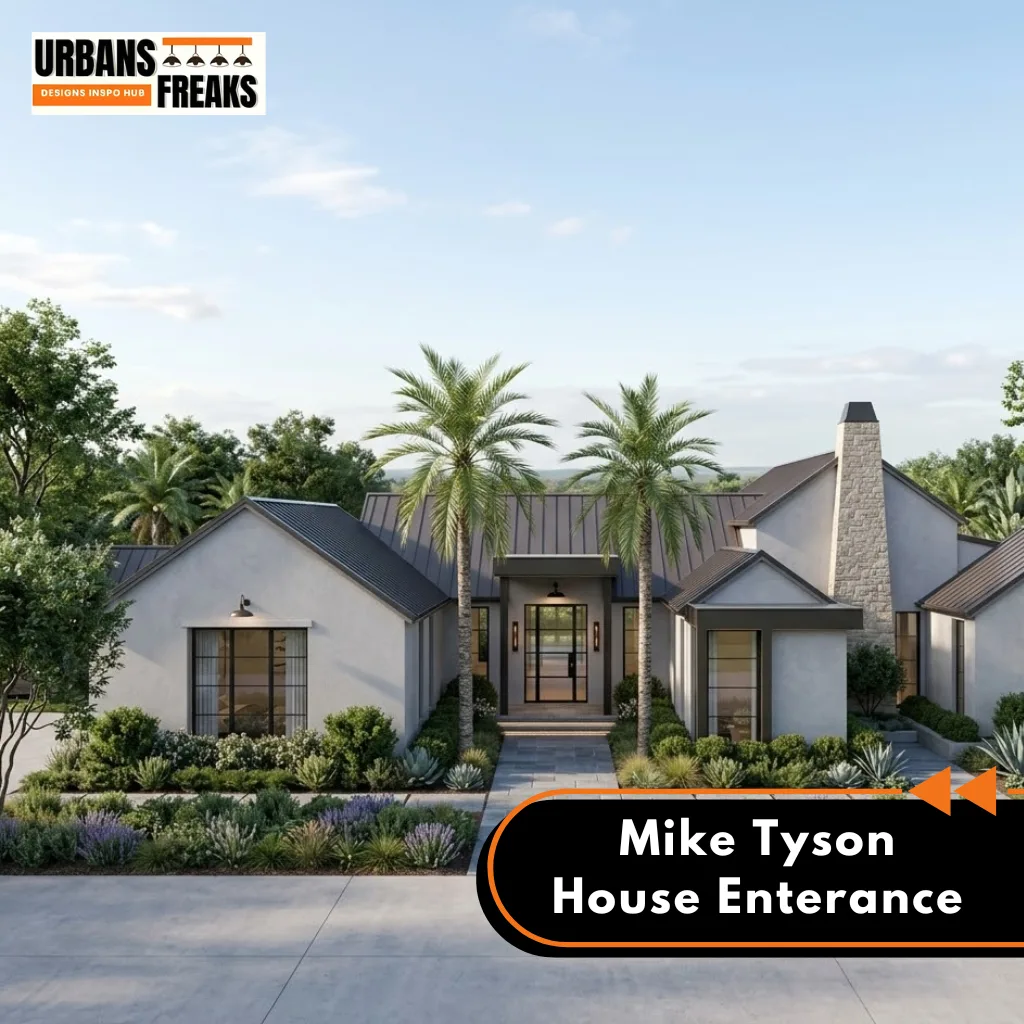 Mike Tyson Home enterance