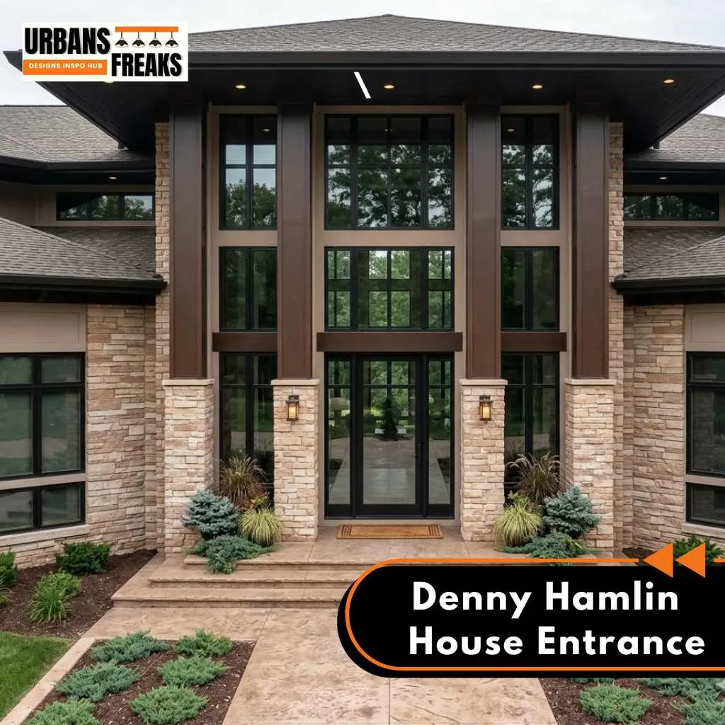 Denny Hamlin House enterance