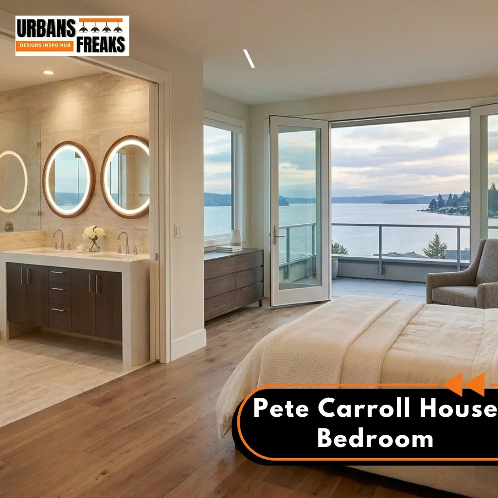 Pete Carroll House bedroom