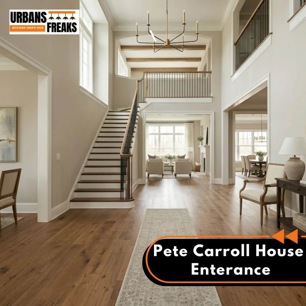 Pete Carroll House Enterance