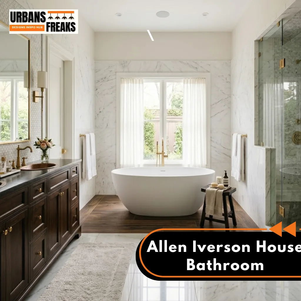 Allen Iverson House bathroom