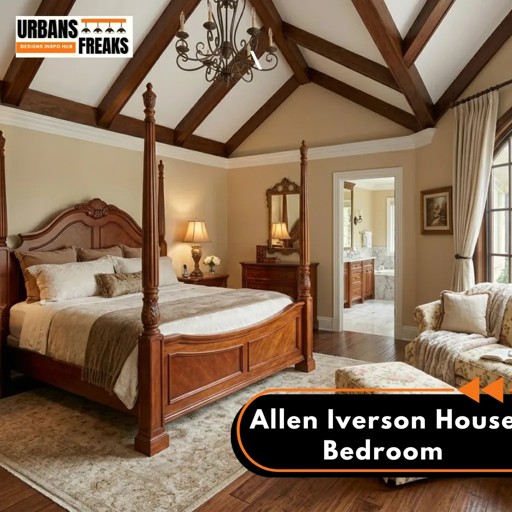 Allen Iverson House bedroom