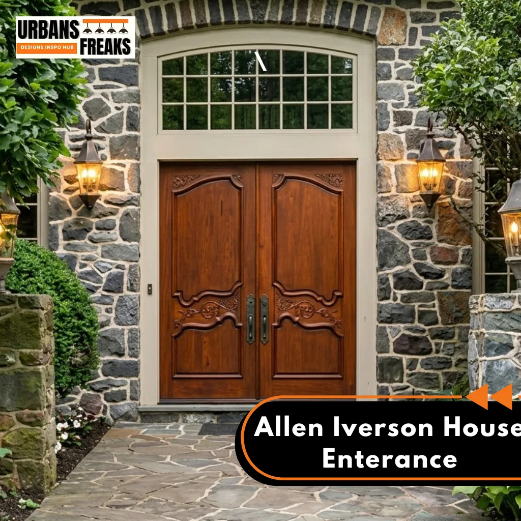 Allen Iverson House enterance