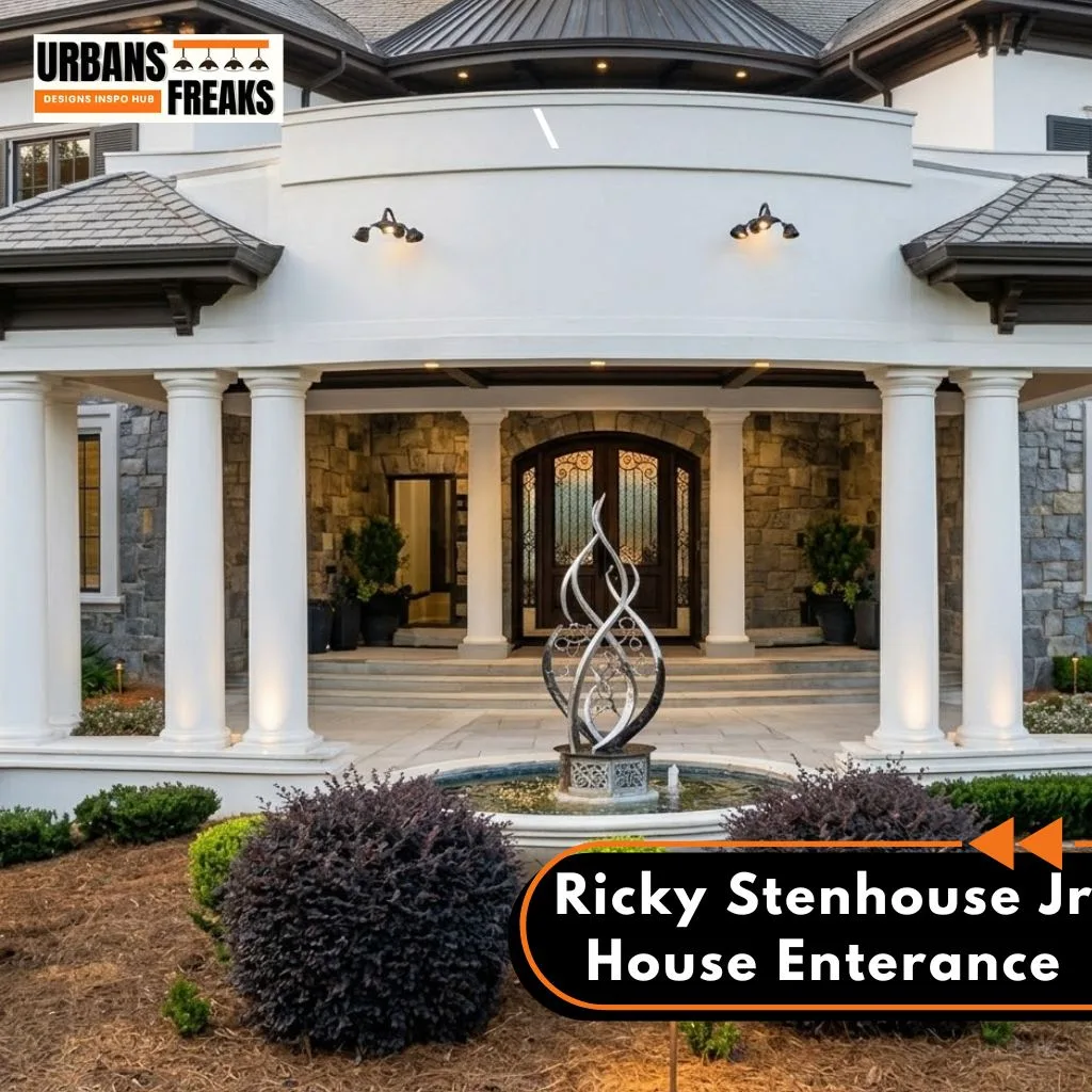 Ricky Stenhouse Jr House enterance