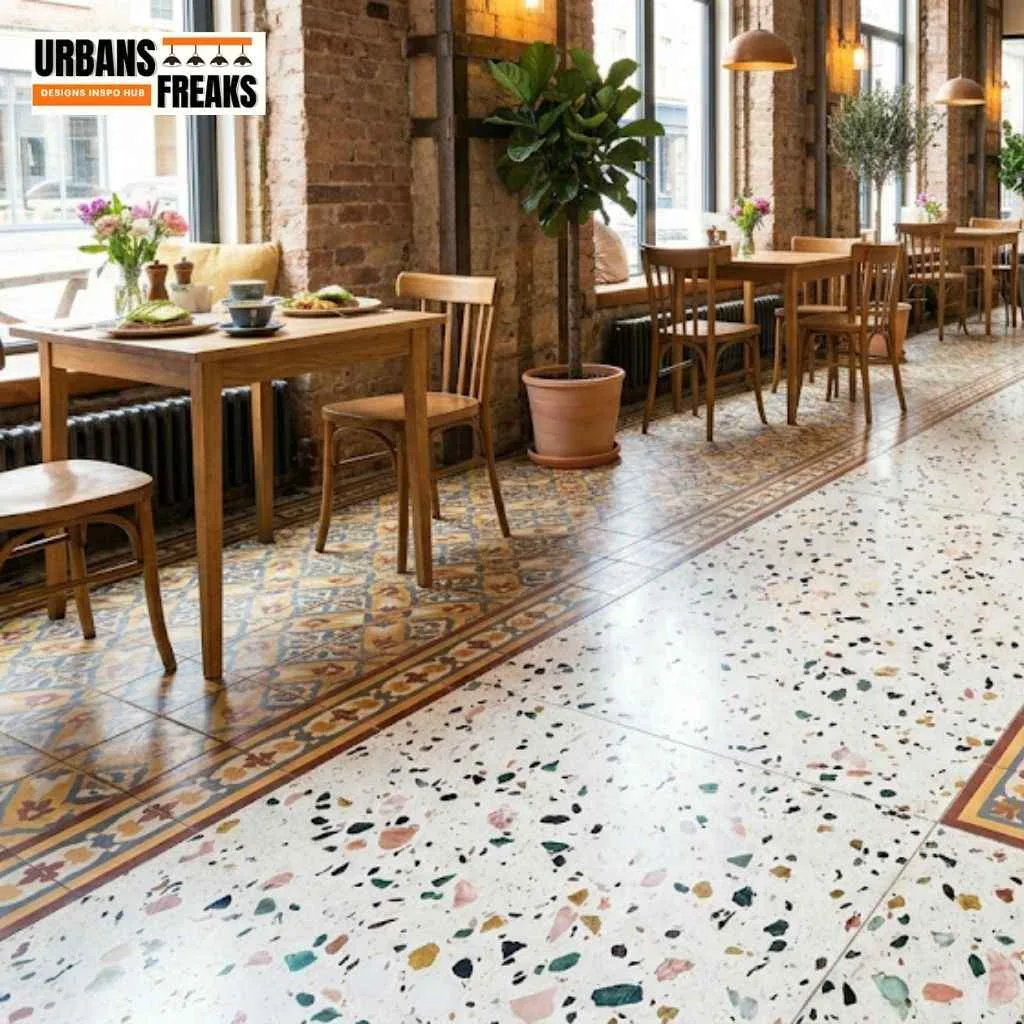 Terrazzo and Tile for a Timeless Floor Statement