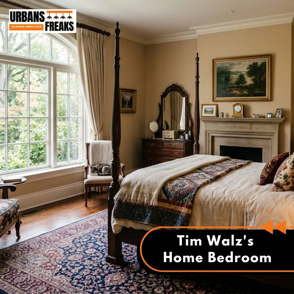 Tim Walz's Unowned Home Bedroom