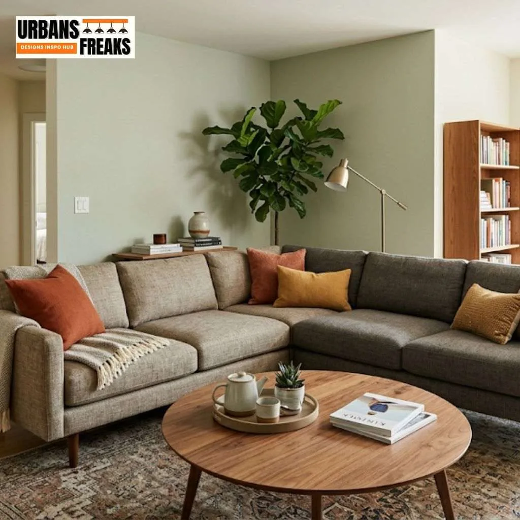 Use an Angled Sofa to Conquer Corner Chaos