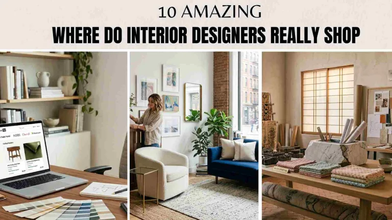 Where Do Interior Designers Really Shop