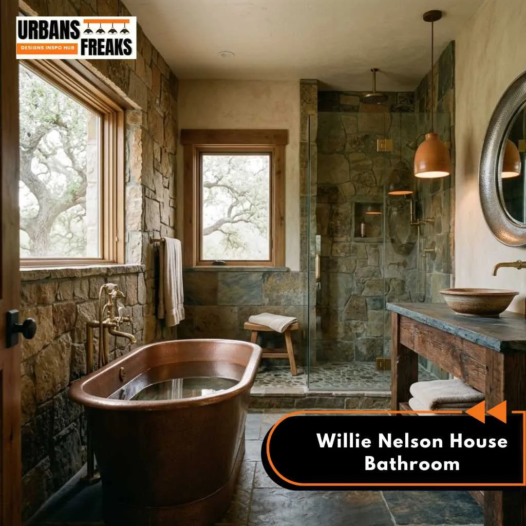 Willie Nelson House bathroom