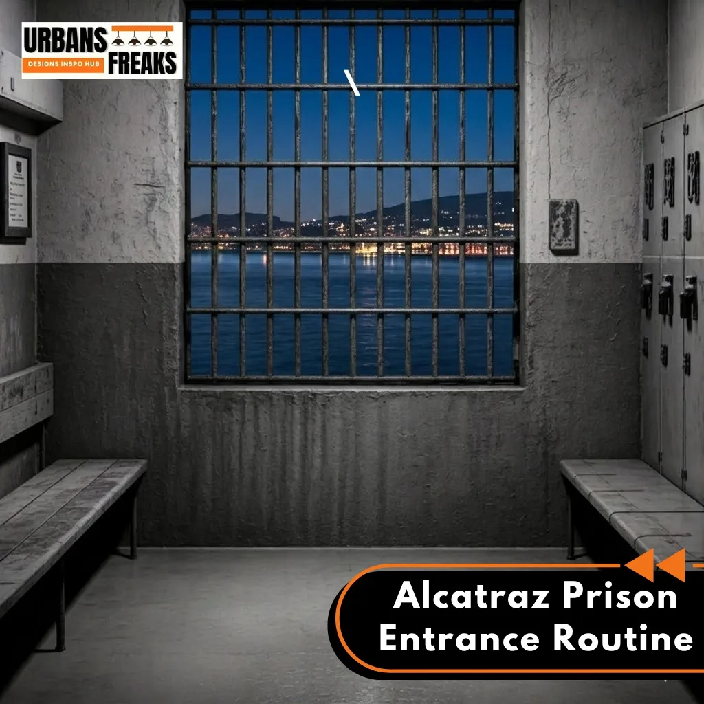 Built to Break Minds Alcatraz Prison enterance routine