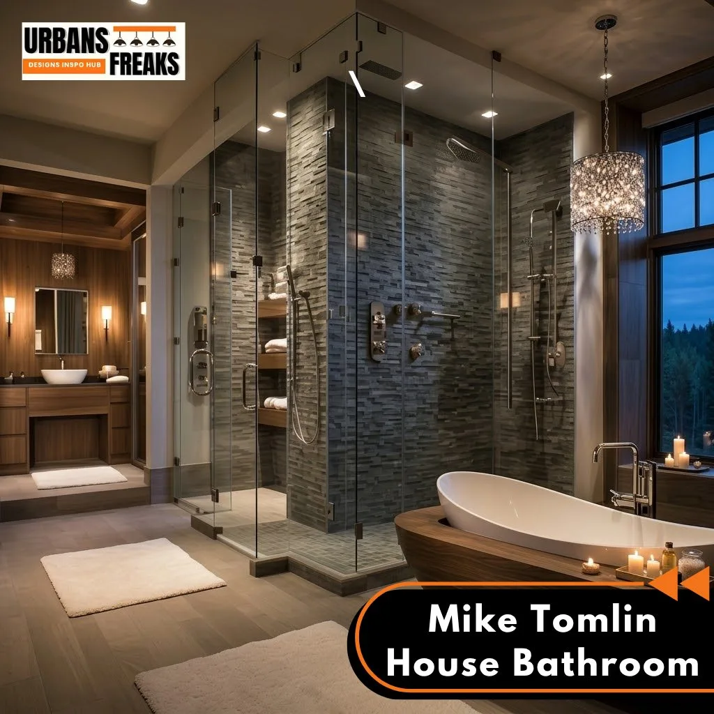 Mike Tomlin House bathroom