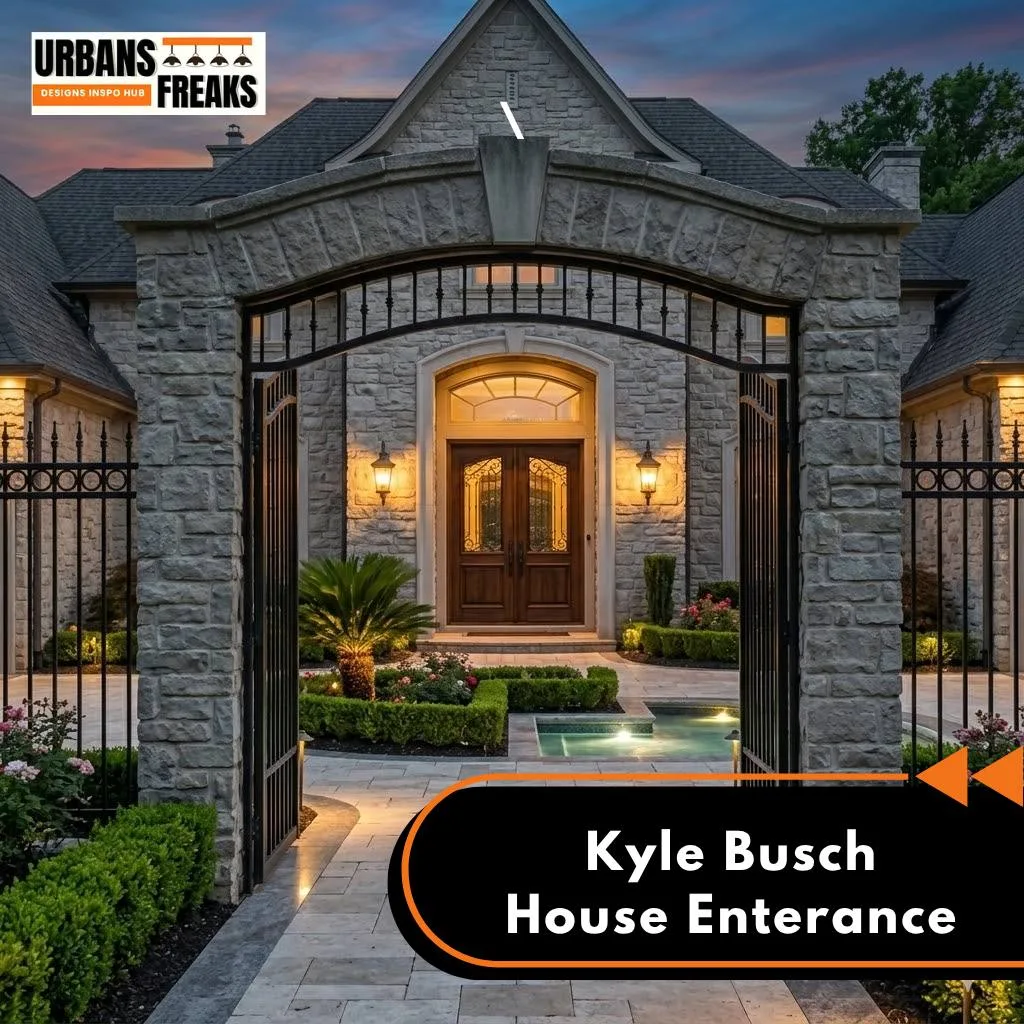 Kyle Busch House Enterance