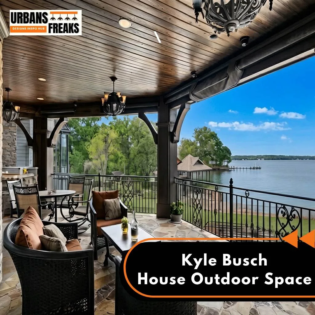 Kyle Busch House outdoor space