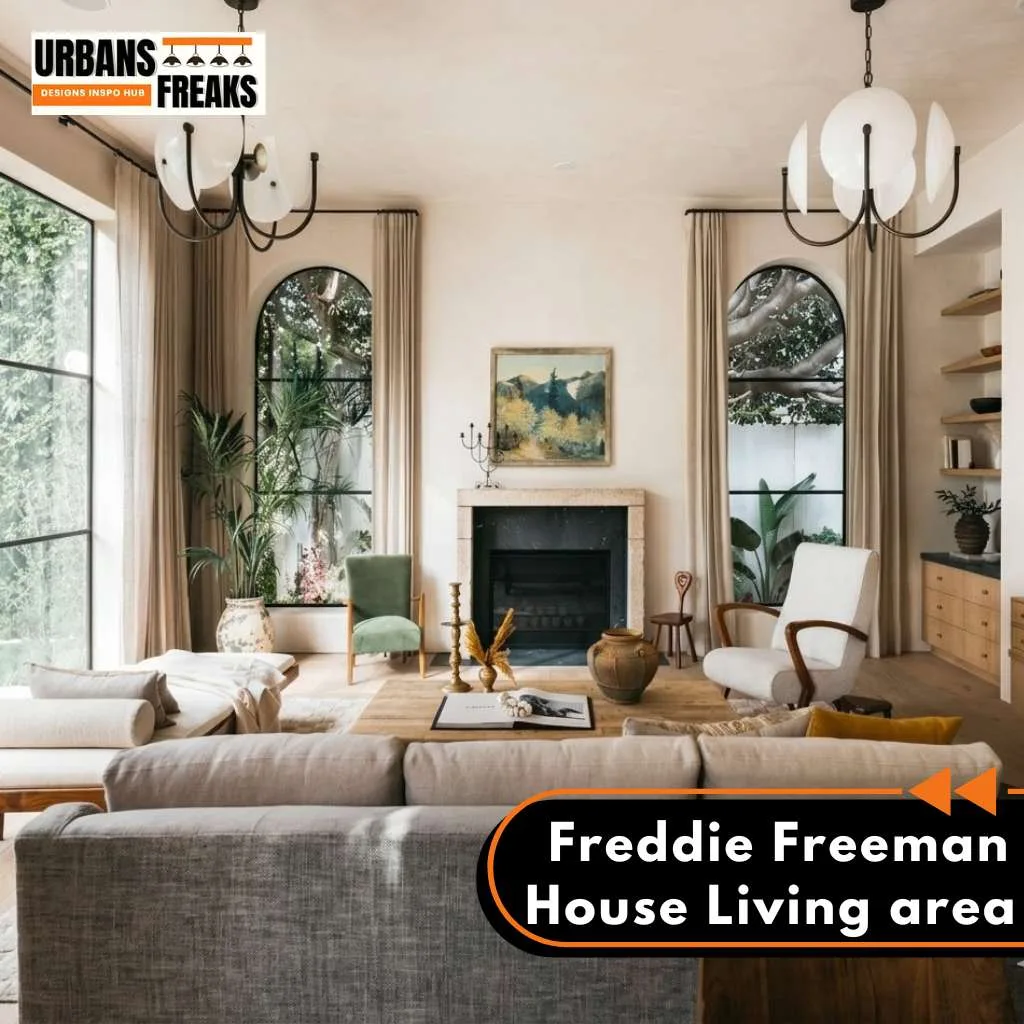 Freddie Freeman House living area