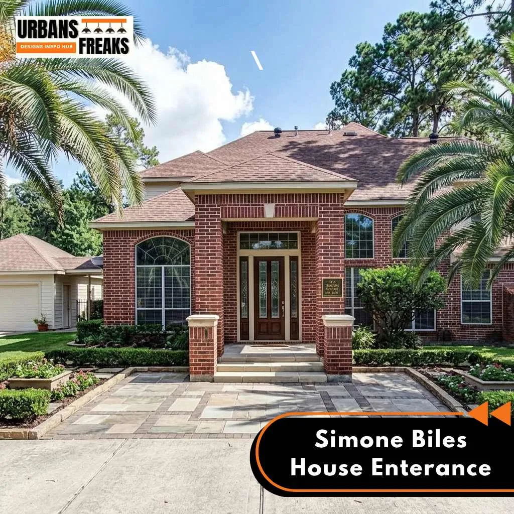 Simone Biles House Enterance