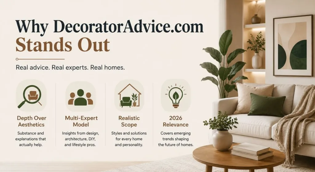 What Makes DecoratorAdvice .com Different from Other Decor Blogs?