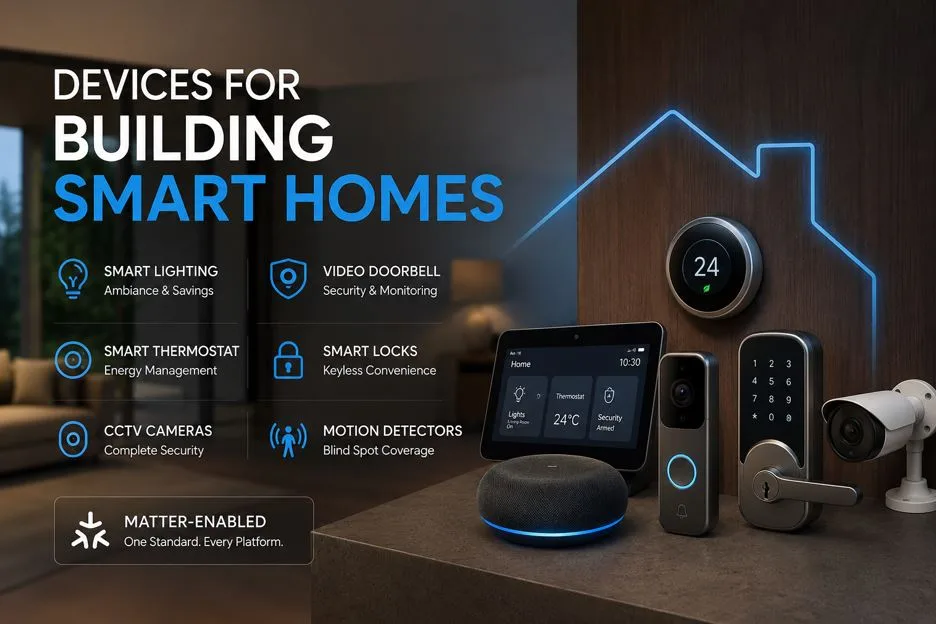 Best Devices for Building Smart Homes Techoelite Systems
