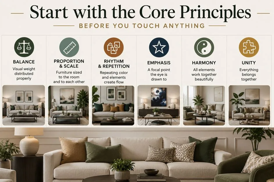Start with the Core Principles — Before You Touch Anything