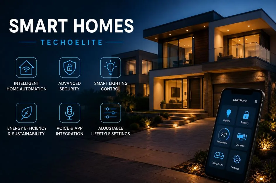 Key Features of Smart Homes Techoelite