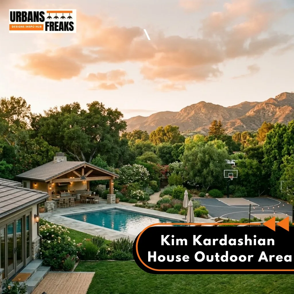 Kim Kardashian House outdoor area