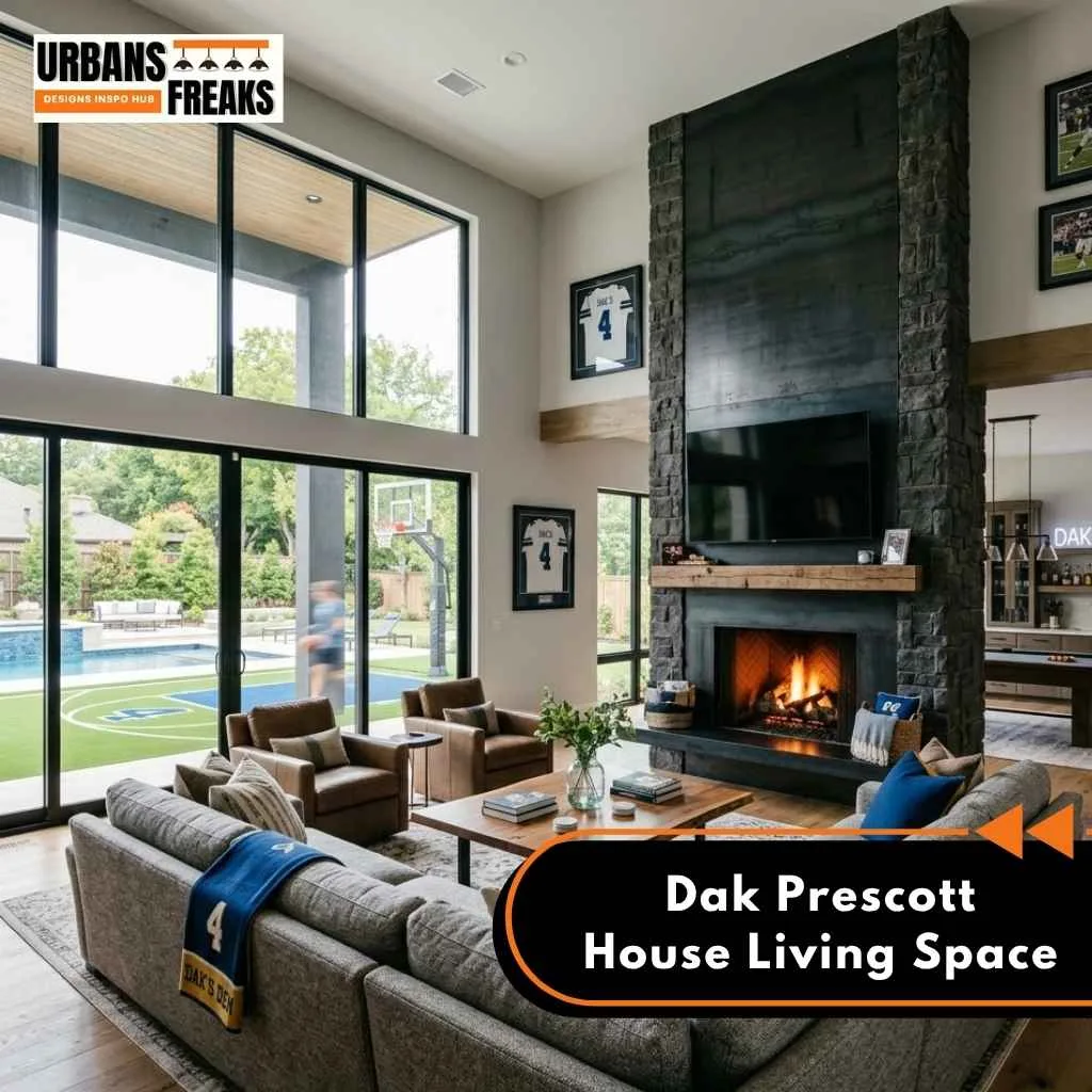 Dak Prescott House living space