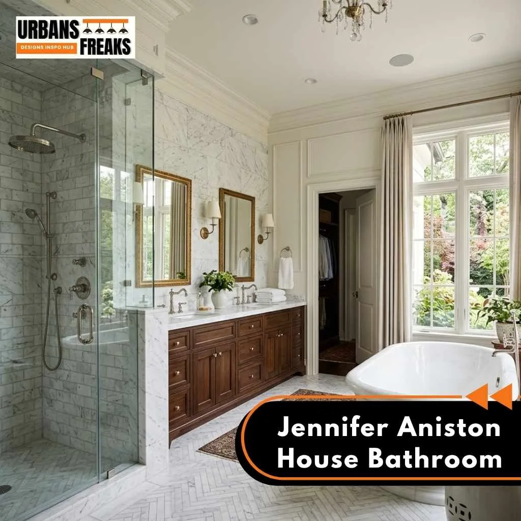 Jennifer Aniston House bathroom