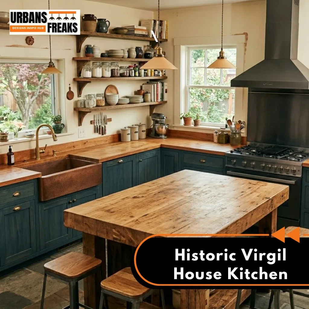 Modern Bungalows in Historic Virgil kitchen