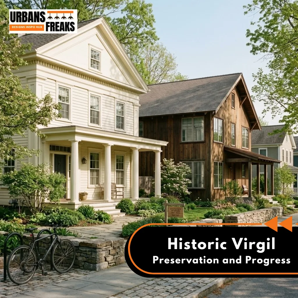 Modern Bungalows in Historic Virgil preservation and progress