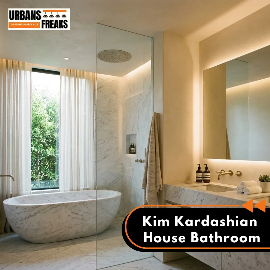 Kim Kardashian House bathroom