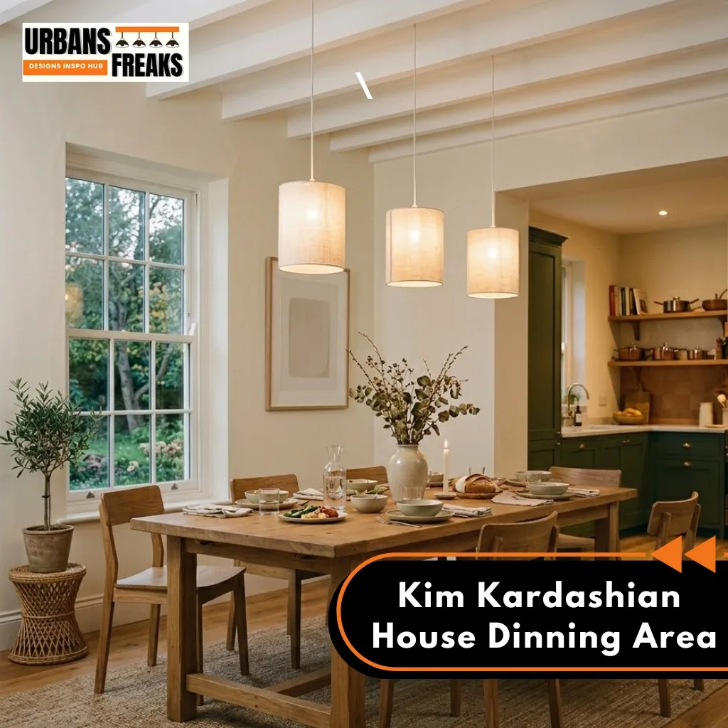 Kim Kardashian House dinning area