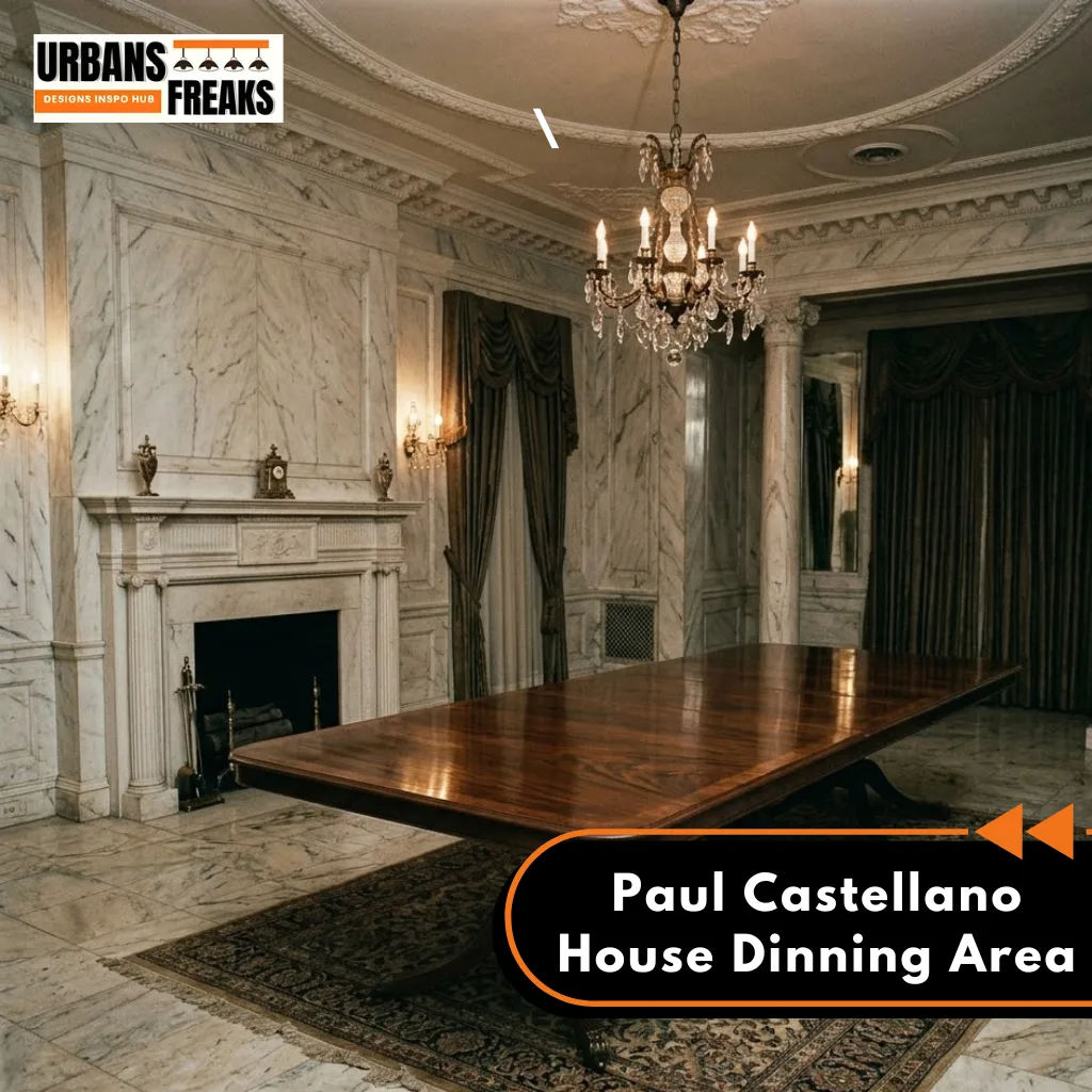 Paul Castellano House dinning arae