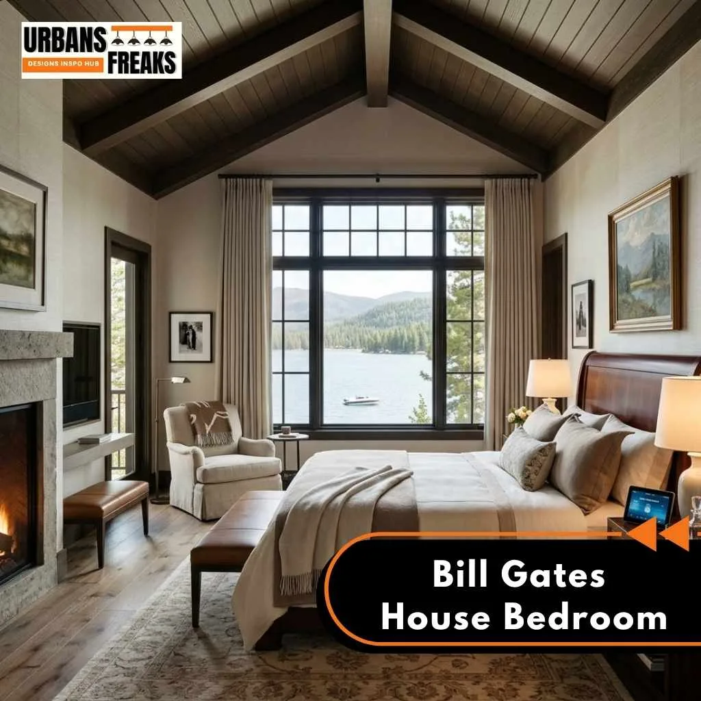Bill Gates House bedroom