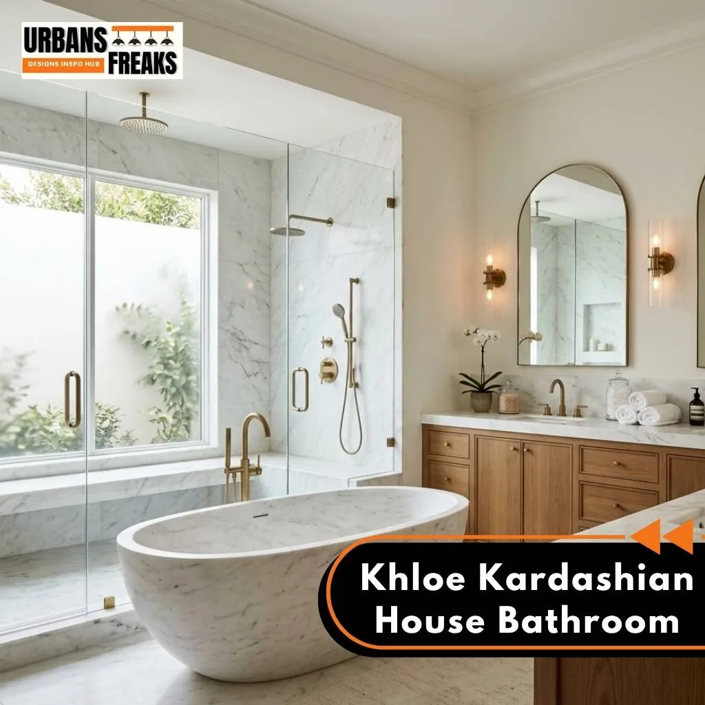 Khloe Kardashian House bathroom