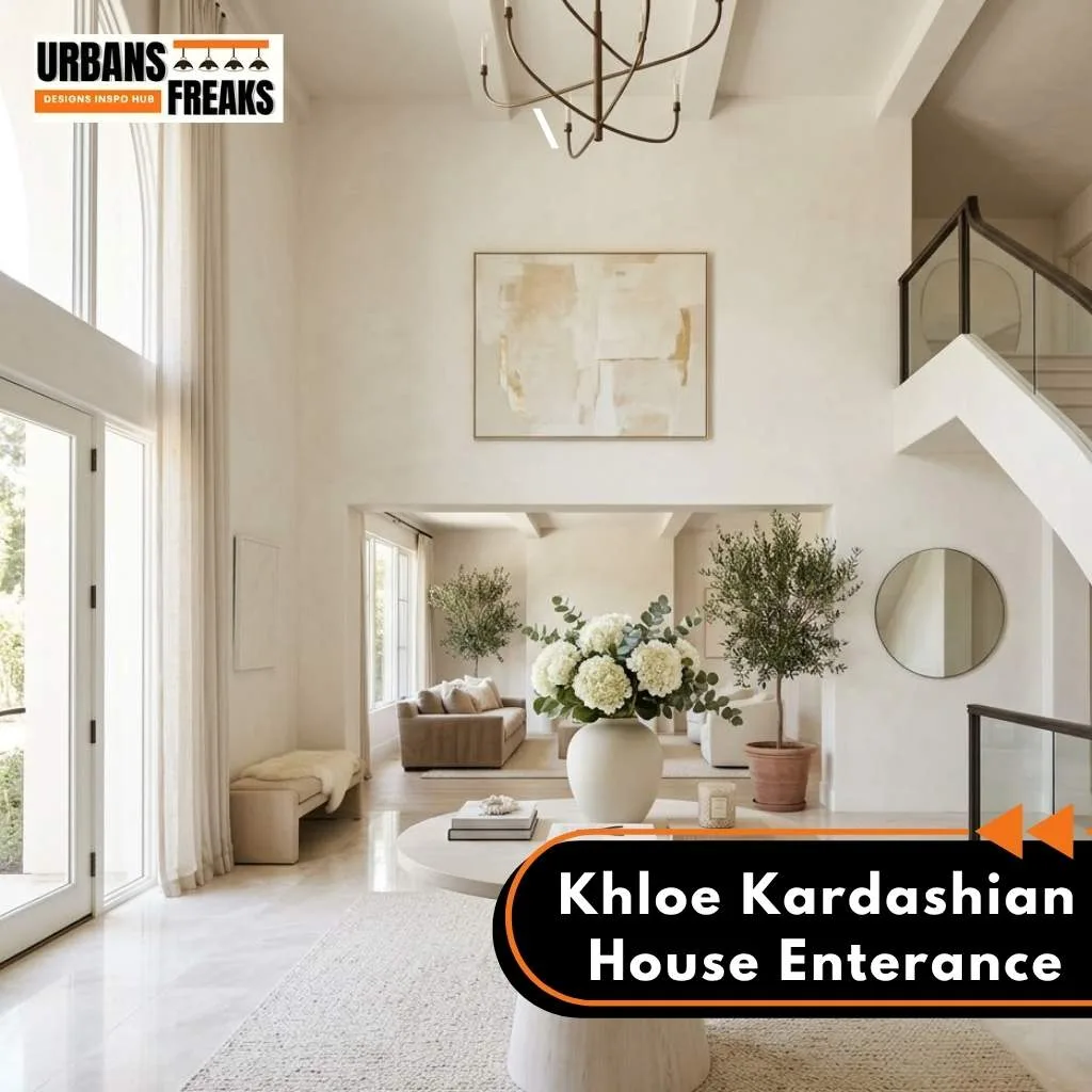 Khloe Kardashian House enterance