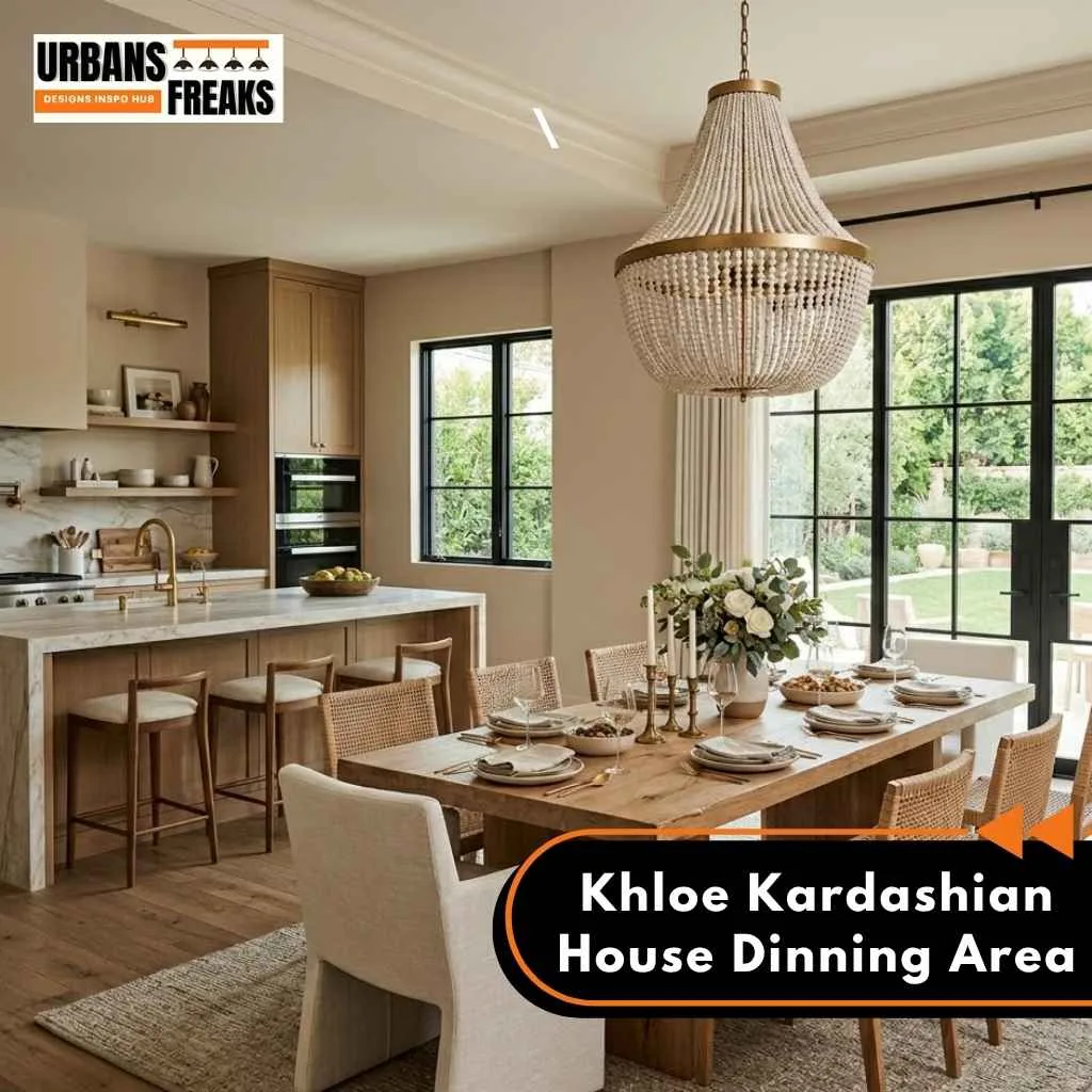 Khloe Kardashian House dinning area