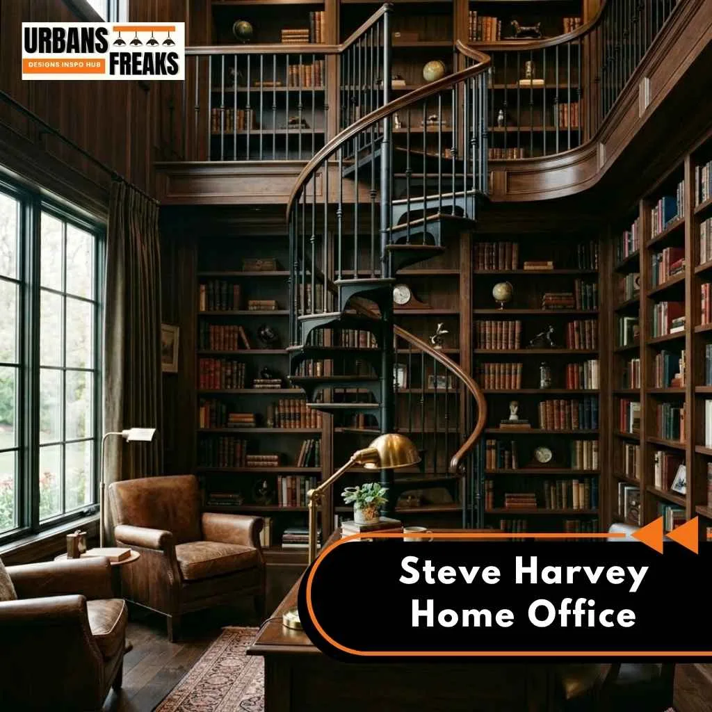 Steve Harvey Home office