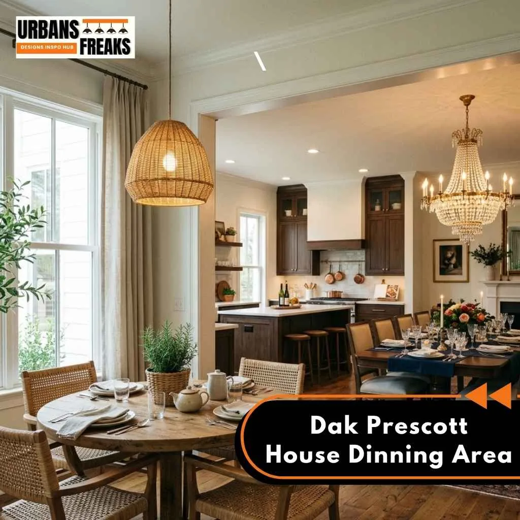 Dak Prescott House dinning area