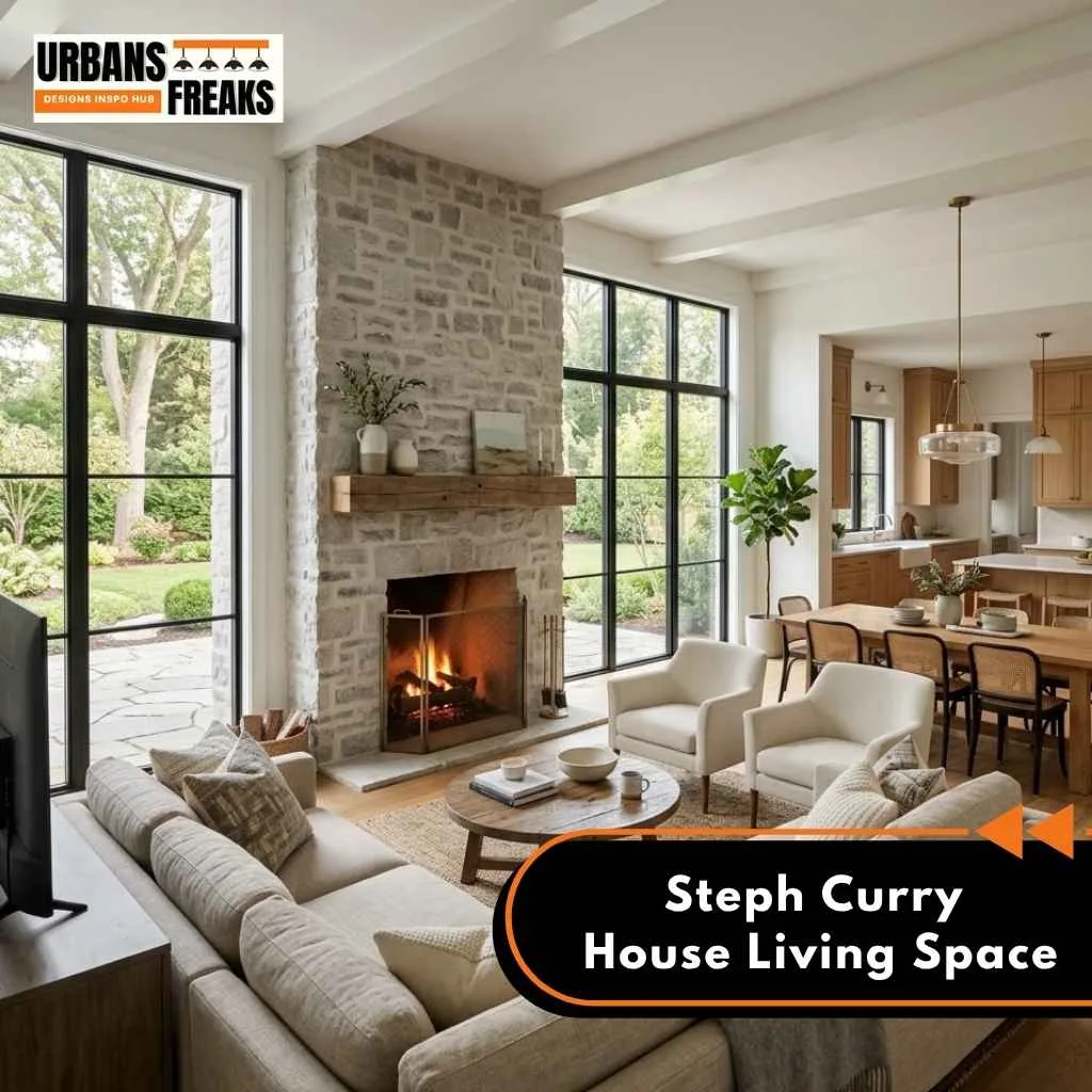 Steph Curry House living space