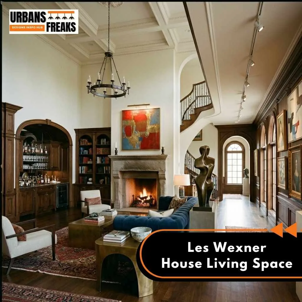 Les Wexner House Living Space