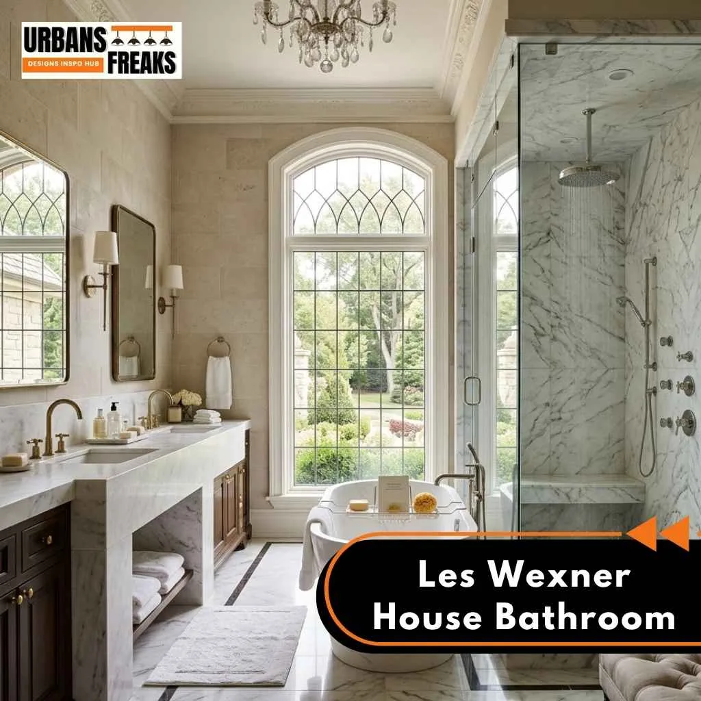 Les Wexner House Bathroom