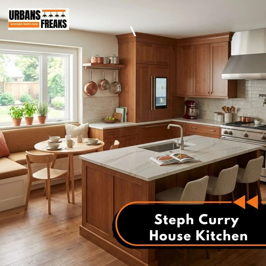 Steph Curry House kitchen