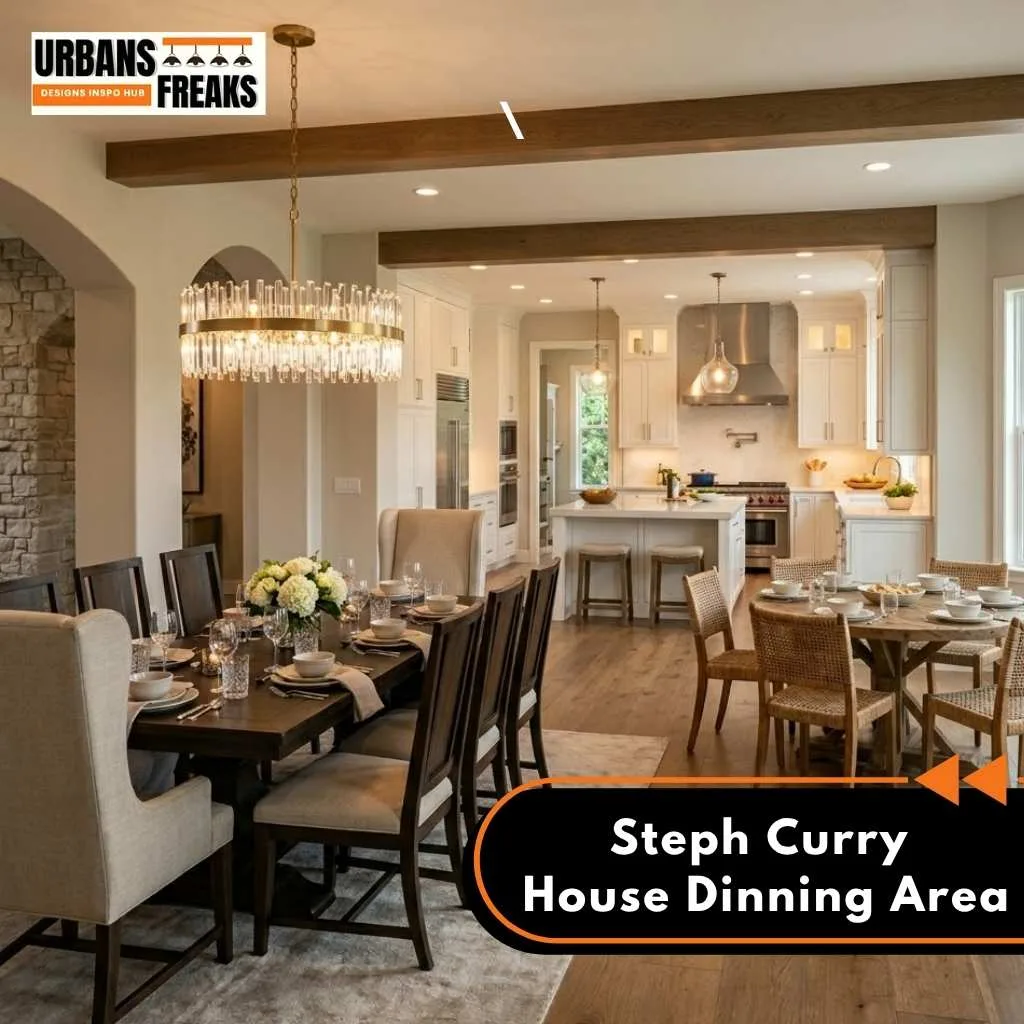 Steph Curry House dinning space