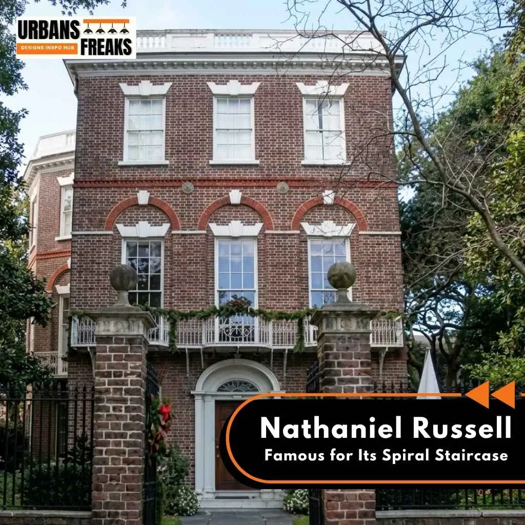 7 Most Iconic Historic Homes in Charleston 3. Nathaniel Russell House – Famous for Its Spiral Staircase