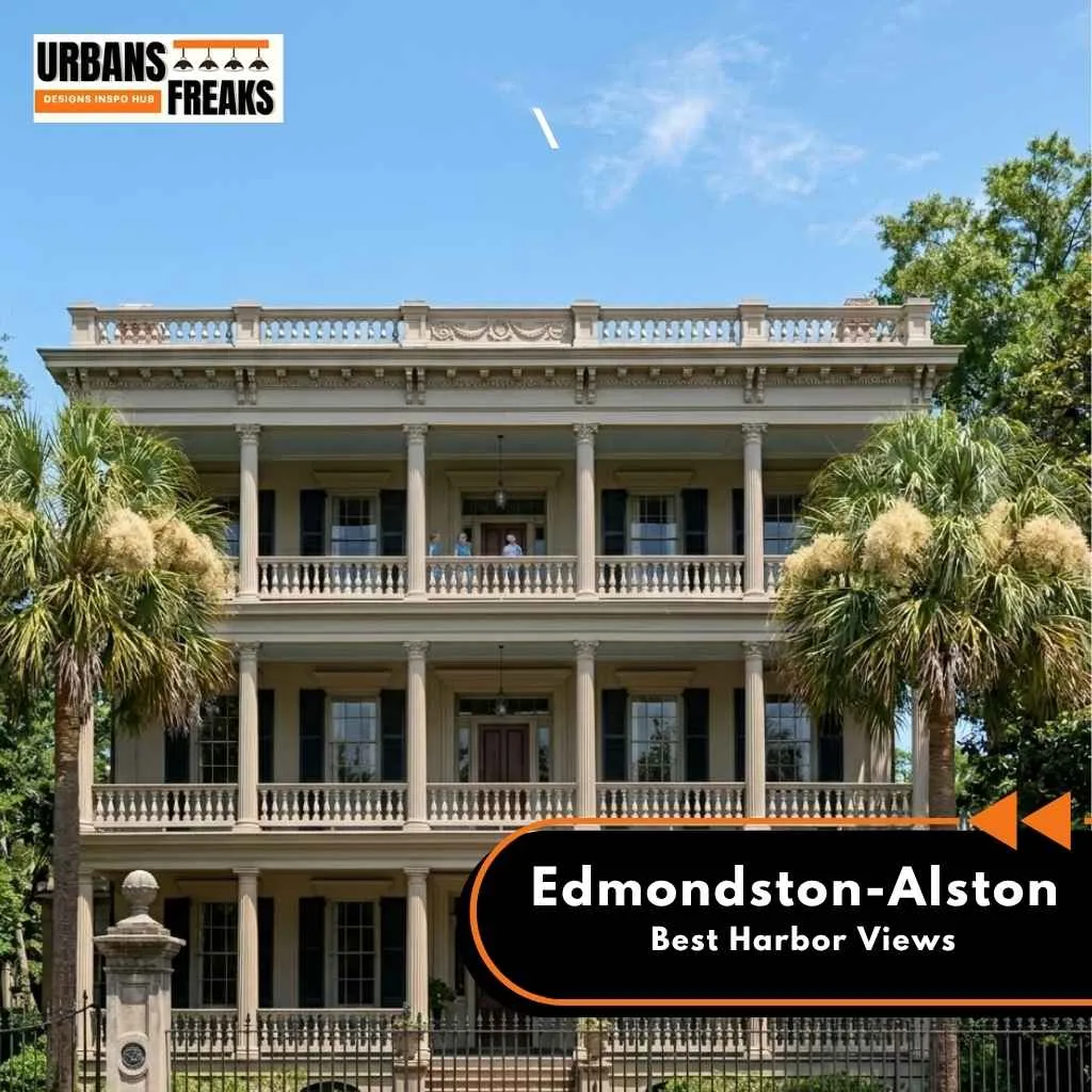 7 Most Iconic Historic Homes in Charleston 6. Edmondston-Alston House – Best Harbor Views