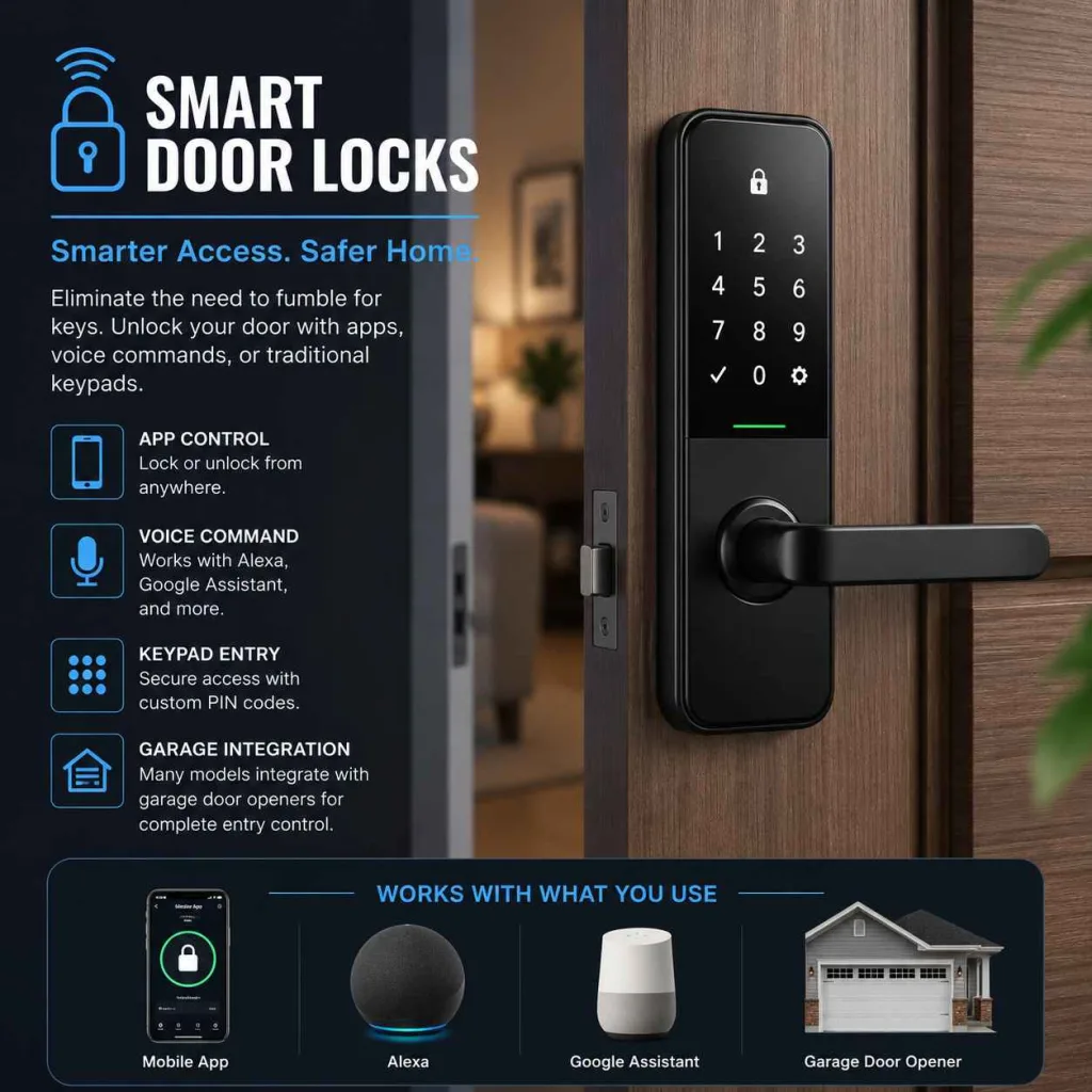 TheHomeTrotters McNamara smart door locks